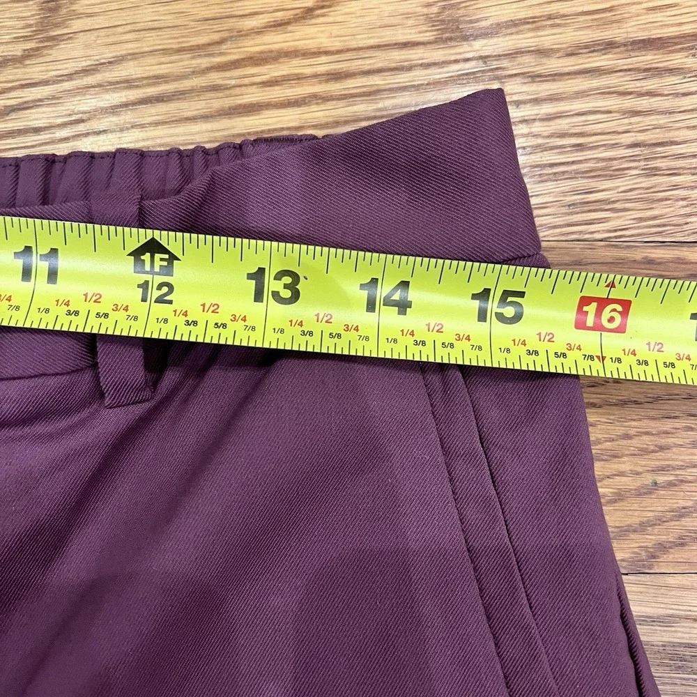 Tommy John The‎ Go Anywhere Collection Jogger Pants Mens 34/35 Burgundy